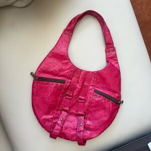 BRAND NEW MATT AND NAT Fuchsia Hobo Bag